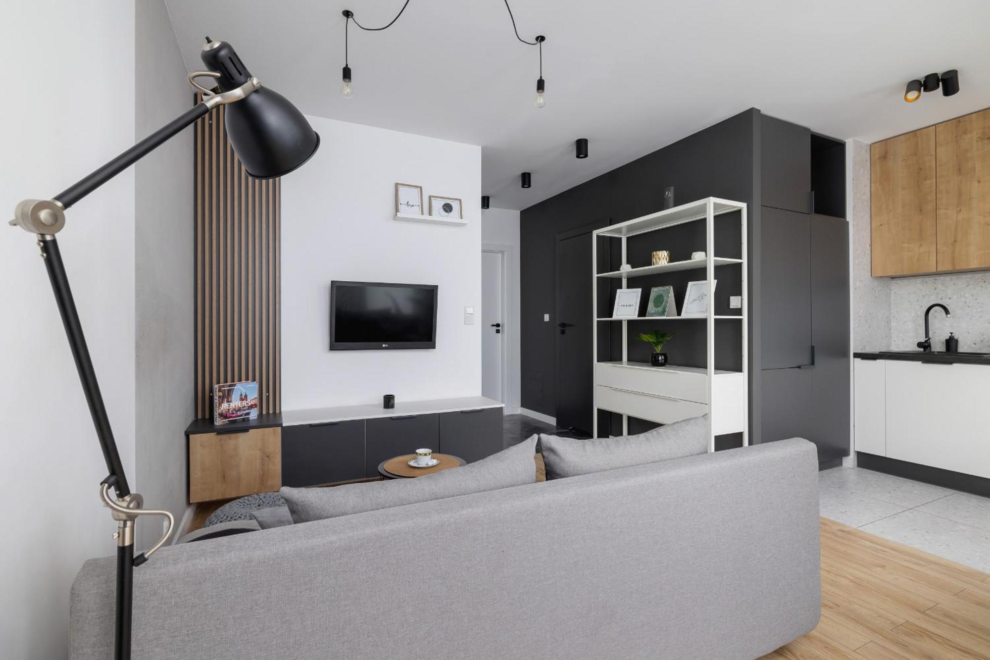 Elegant Apartment In Cracow With Balcony, Parking And Desk By Noclegi Renters كراكوفيا المظهر الخارجي الصورة