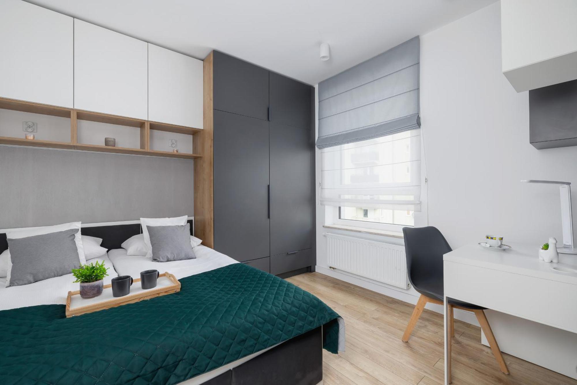 Elegant Apartment In Cracow With Balcony, Parking And Desk By Noclegi Renters كراكوفيا المظهر الخارجي الصورة